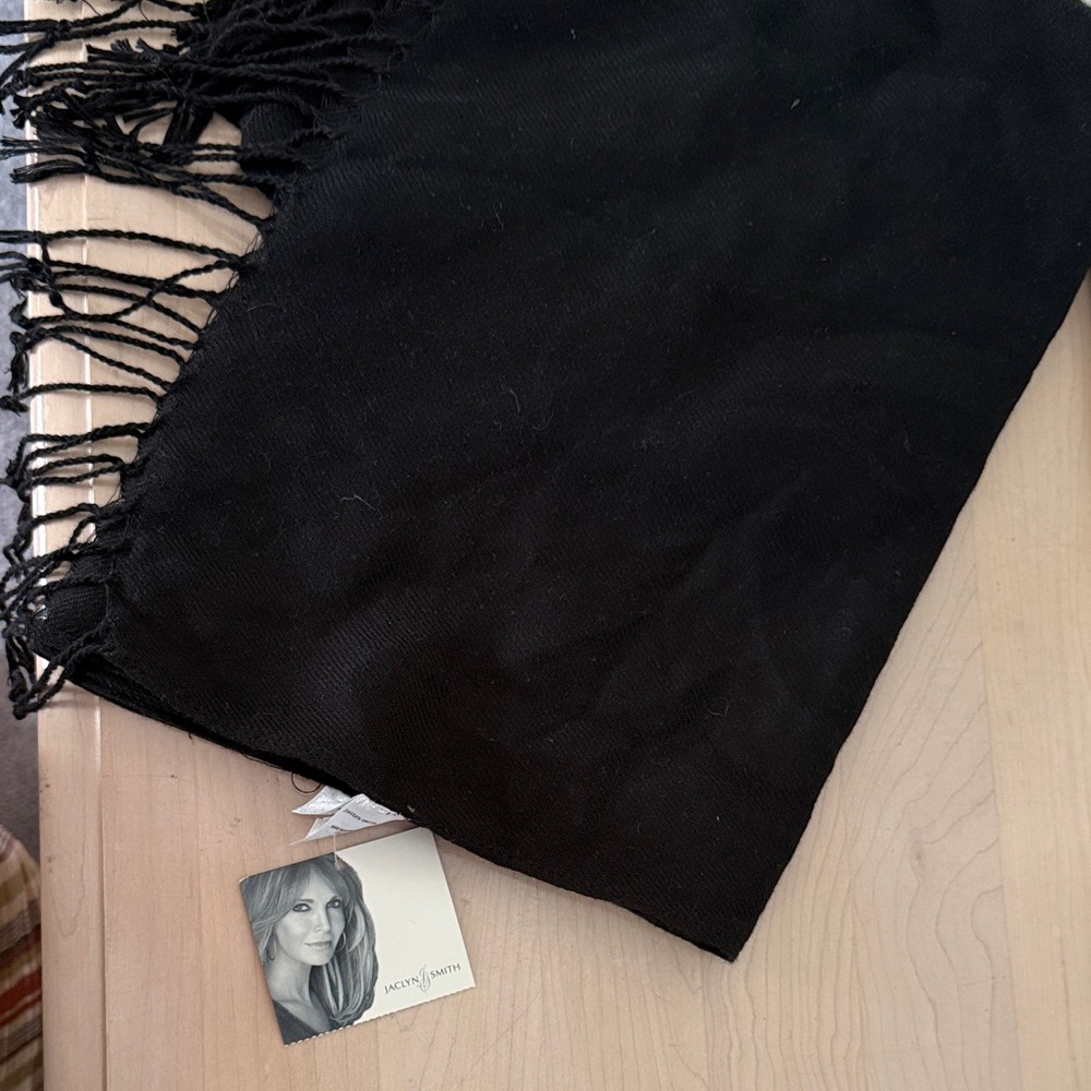 Elegant Black Scarf by